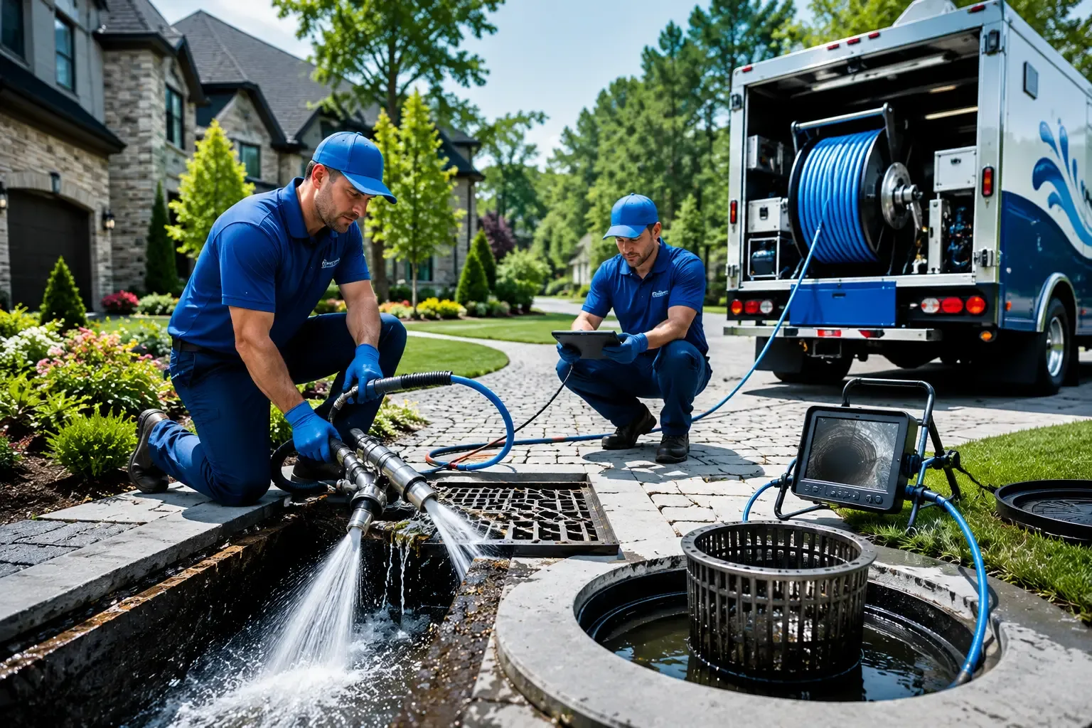 Local outdoor drain cleaning professionals in Reading, PA