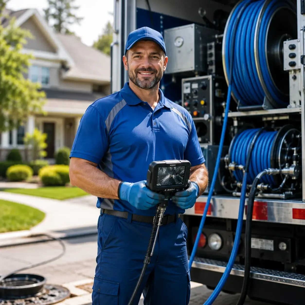 Local outdoor drain cleaning specialists in Reading, PA